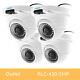 Reolink 4 Pack Outdoor 5mp Poe Security Camera Motion Detection Renewed Rlc-420