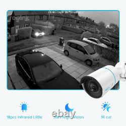 Reolink 4pcs 5MP PoE IP Security Camera Audio Record Night Vision with AI 510A