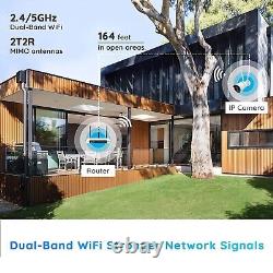 Reolink 5MP 2.4G/5Ghz WiFi Security Camera Home Outdoor AI Detection Audio 510WA