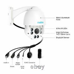 Reolink 5MP PTZ Security Camera POE IP Pan&Tilt 4x Optical Zoom Outdoor RLC-423