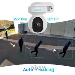 Reolink 5MP PTZ WiFi Camera for Home Security with Human Vehicle Alerts E1 Outdoor