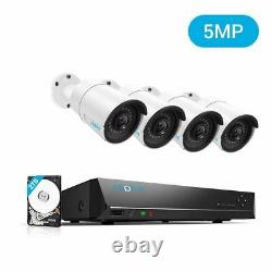 Reolink 8CH 5MP Surveillance System PoE NVR Security IP Camera Kit RLK8-410B4-5
