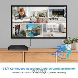 Reolink 8CH NVR 4K Home Security System Person Vehicle Detection RLK8-820D4-A