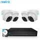 Reolink 8ch Poe 5mp Security Camera System Kit 2tb Hdd Nvr Video Rlk8-520d4-5mp