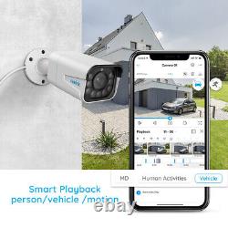 Reolink 8MP 4K POE Security IP Camera Zoom Outdoor Person Vehicle Motion 811A