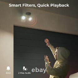Reolink Duo Floodlight 4K 8MP PoE Floodlight Camera Two-Way Audio 180° View