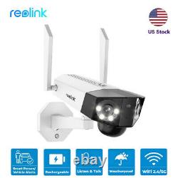Reolink Duo Wifi IP Home Security Camera Rechargeable Battery Color Night Vision