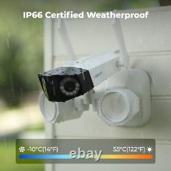 Reolink Floodlight Security Camera 4K 2-Way-Audio Color Night Vision Smart Light