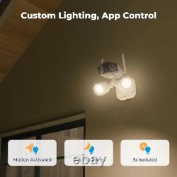 Reolink Floodlight Security Camera 4K 2-Way-Audio Color Night Vision Smart Light