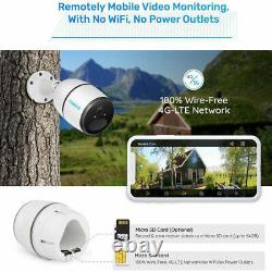 Reolink Go 4G LTE Network Security Camera 1080P Outdoor Wireless Solar Panel Opt