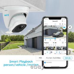 Reolink Home Outdoor Surveillance Security IP Camera 8MP 4K POE Camera with Audio
