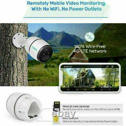 Reolink Refurbished 1080P 4G LTE Security Camera Battery Powered GO+ Solar Panel