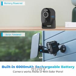 Reolink Wireless Security Camera Outdoor Battery Powered Argus3Pro &Solar Panel