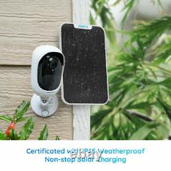 Reolink Wireless Security Camera Rechargeable 2-Way-Audio Argus 2 + Solar Panel