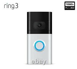 Ring Doorbell 3 1080p HD Video Wi-Fi Home Security Camera 2021 NEW MODEL