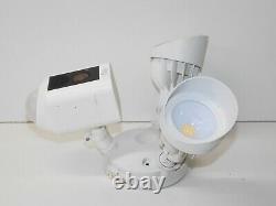 Ring Floodlight Cam Wired 1080p HD Video Home Security Camera Spot Light White