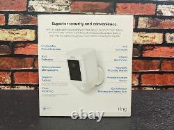 Ring Spotlight Cam Battery, HD Security Camera with Built-in Two-Way Talk-White