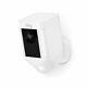 Ring Spotlight Cam Battery Motion-activated Two-way Talk And Siren Alarm White