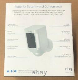 Ring -Spotlight Cam Wire-free Battery HD Security Camera, Two-Way Talk NEW SEALED