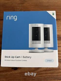 Ring Stick Up Security Camera 2 Pieces