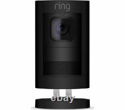 Ring Stick Up Wireless Battery Indoor and Outdoor Security Camera Black