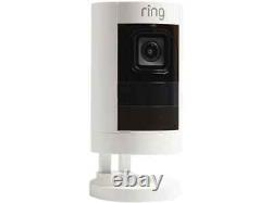 Ring Stick Up Wireless Indoor/Outdoor Standard Security Camera White