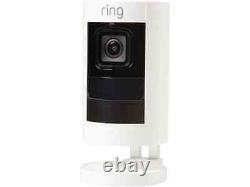 Ring Stick Up Wireless Indoor/Outdoor Standard Security Camera White