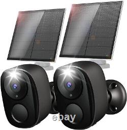 Rraycom 3Pack Security Cameras Outdoor Wireless, 2K Battery Powered Camera. Home