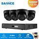 Sannce 4ch 1080n Dvr 2mp Video Outdoor Security Camera System Home Surveillance