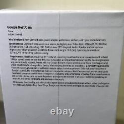 SEALED Google Nest 2nd generation GA01998-US Wired Indoor Security Camera