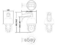 SUNBA POE SONY 20X ZOOM HD 1080P 2.0MP Outdoor PTZ IP Speed Dome Camera