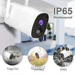 Security Camera Outdoor Samzuy Wireless WiFi 1080P HD Home Rechargeable Surve