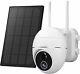 Security Camera Outdoor- Wireless Wifi Solar Powered Camera For Home Security