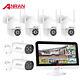 Security Camera System Home Outdoor Wireless Audio Wifi 1tb 8ch 3mp 12monitor