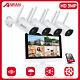 Security Camera System Wifi Cctv With 12.5 Monitor 1tb Wireless 2way Audio Home