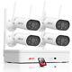 Security Camera Wireless System Audio Home 1920p Hd 8ch Nvr Outdoor Wifi Ir Cctv
