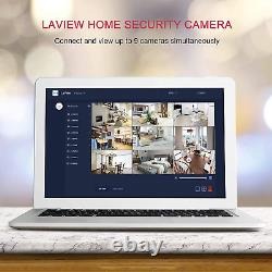 Security Cameras 4Pcs, Home Security Camera Indoor 1080P, Wi-Fi Cameras Wired fo