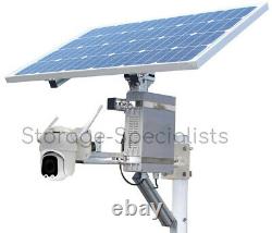 Security Solar Charged PTZ Camera with 4G WIFI Network IR Night Vision