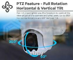 Security Solar Charged PTZ Camera with 4G WIFI Network IR Night Vision