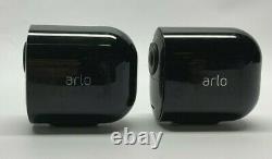 Set of 2 Arlo Ultra VMC5040 4K 180 Degree Security Camera Black with Battery