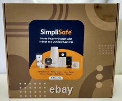 SimpliSafe 8-Piece Whole Home HD Indoor/Outdoor Security System New