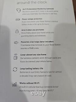 SimpliSafe 9 Piece DIY Home Security Kit 1080p HD Security Camera Brand New