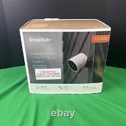 SimpliSafe Outdoor Camera Home Security System OPEN BOX