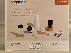 SimpliSafe WSK231 Home Security System with Outdoor Camera