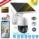 Solar Battery Powered 5g Wifi Outdoor Pan/tilt 1080p Home Security Camera System