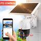 Solar Battery Powered Camera Wifi Wireless Pir Outdoor Ptz Home Security System