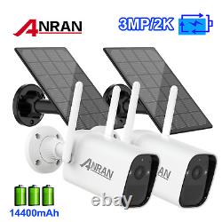 Solar & Battery Powered Outdoor Wireless Audio Security Camera WifI Audio System