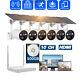 Solar Battery Powered Security Camera System Outdoor Wireless Wifi Home Ip Cctv