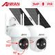 Solar Battery Powered Security Camera System Wireless 3mp Outdoor Home Pt Dome