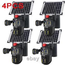 Solar Battery Powered Wireless Security Camera System WiFi IP Outdoor Home
